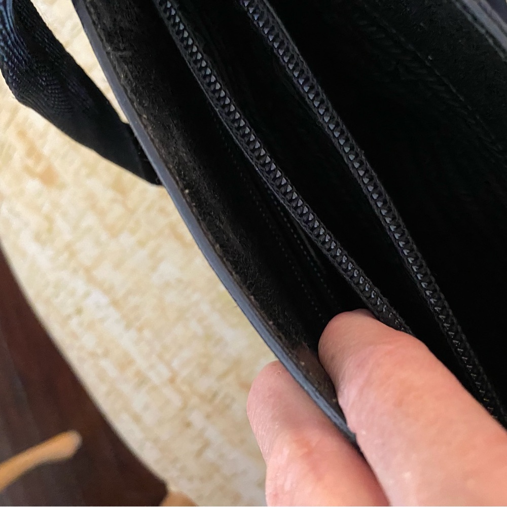Prada 100% Authentic Rare Navy Blue Bag - Picture 5 of 7